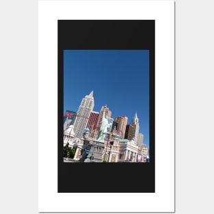 Fun New York New York replica Manhattan skyline Posters and Art